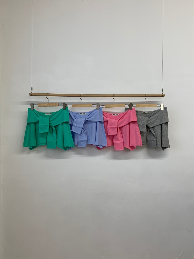 MORE THAN-P韓國直郵女士新款推薦熱賣25秋冬時尚短裙春款MORE THAN短裙