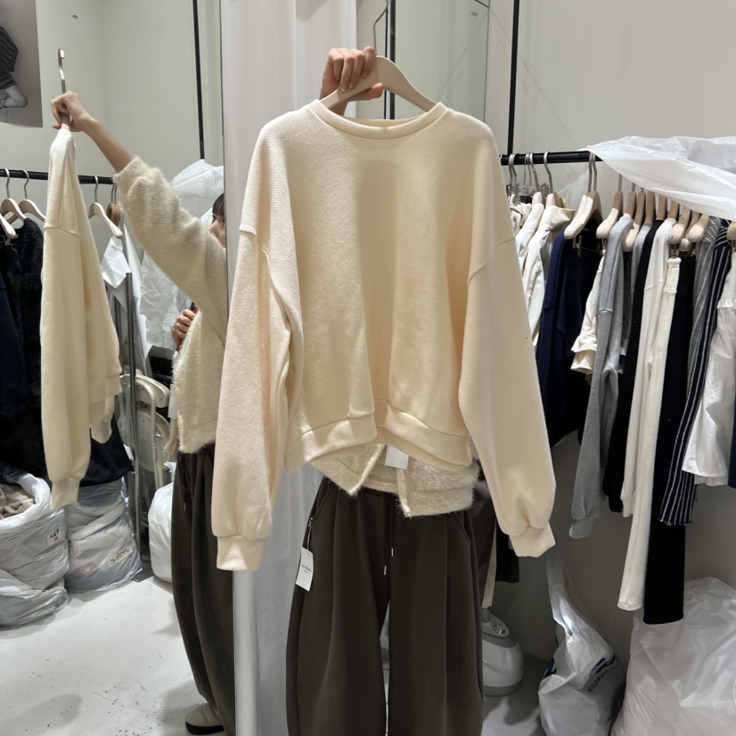 YUNBAL東大門直郵女士新款時尚推薦25秋冬休閑人氣衛衣春款YUNBAL衛衣圖色1