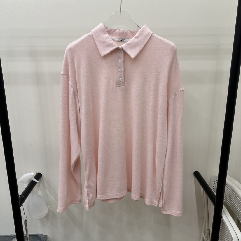 ARR東大門實拍女士新款人氣25秋冬時尚熱賣休閑長袖T恤春款ARR長袖T恤圖色1