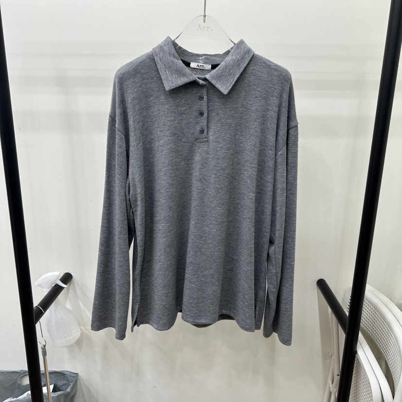 ARR東大門實拍女士新款人氣25秋冬時尚熱賣休閑長袖T恤春款ARR長袖T恤圖色3