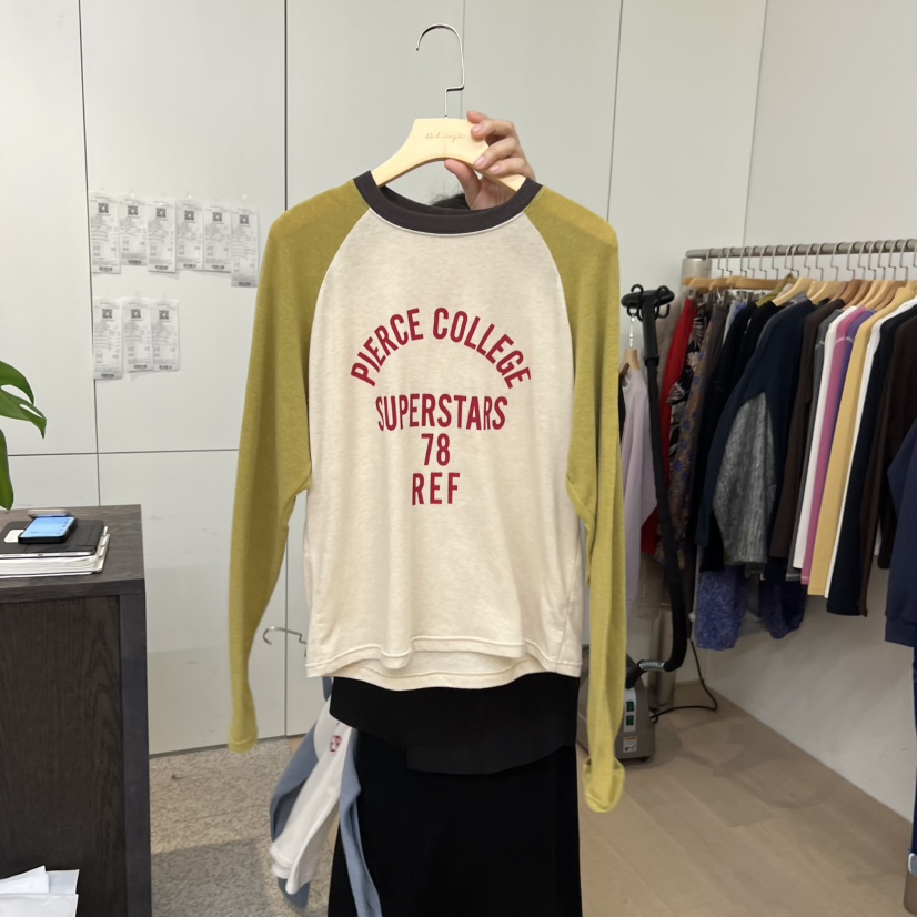 DOHWAJI東大門實拍女士新品熱賣時尚推薦休閑職業長袖T恤DOHWAJI長袖T恤圖色1