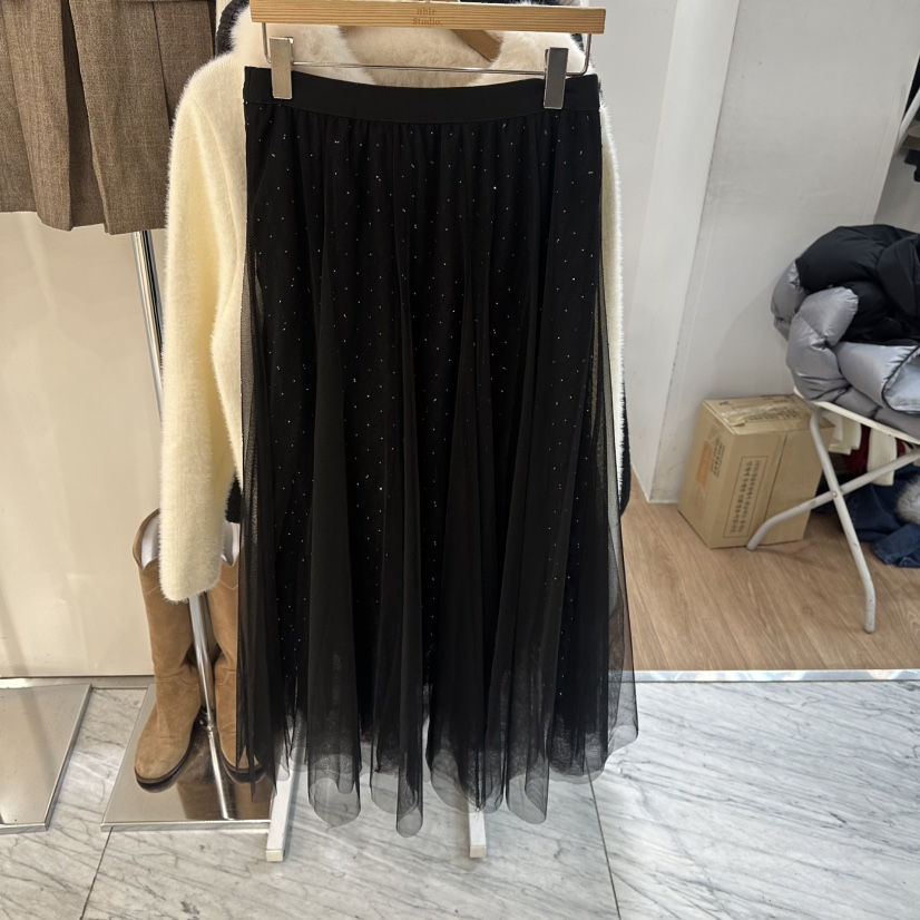 ABLESTUDIO東大門代購女裝新款職業熱賣時尚休閑長裙春款ABLESTUDIO長裙圖色2