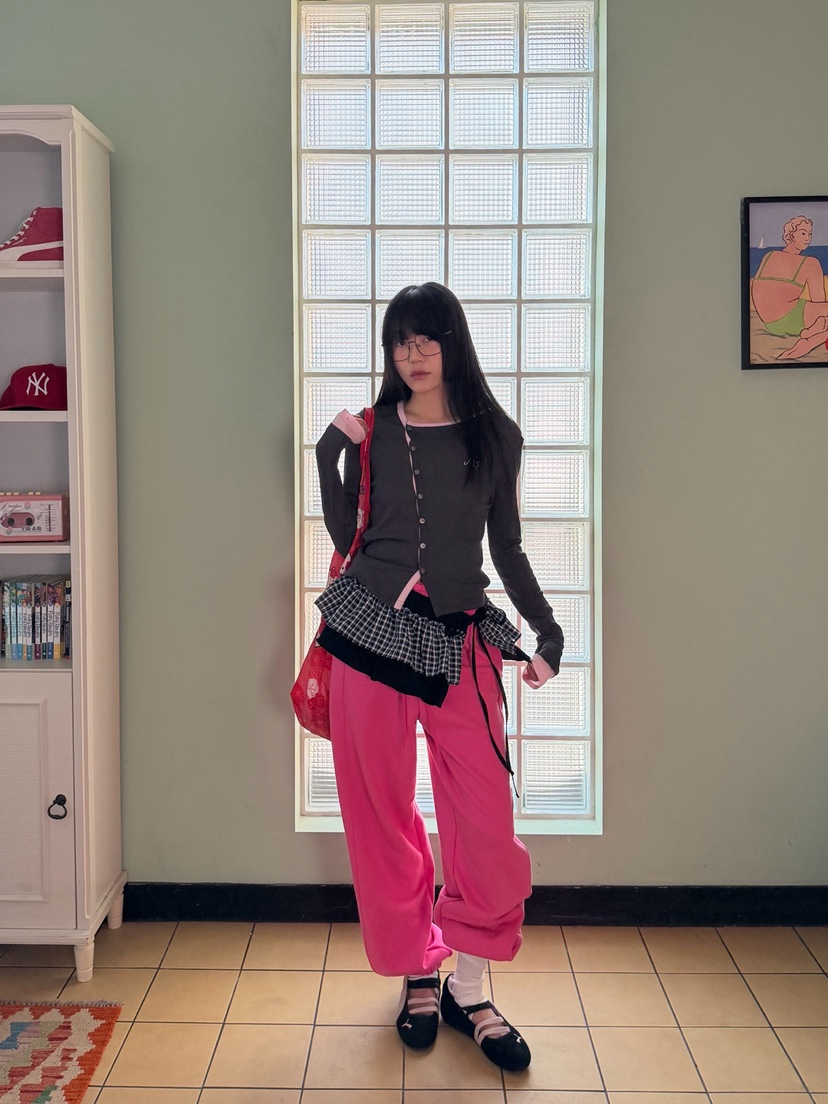 MORE THAN-P東大門實拍女士新款休閑職業人氣短裙春款腰帶MORE THAN短裙