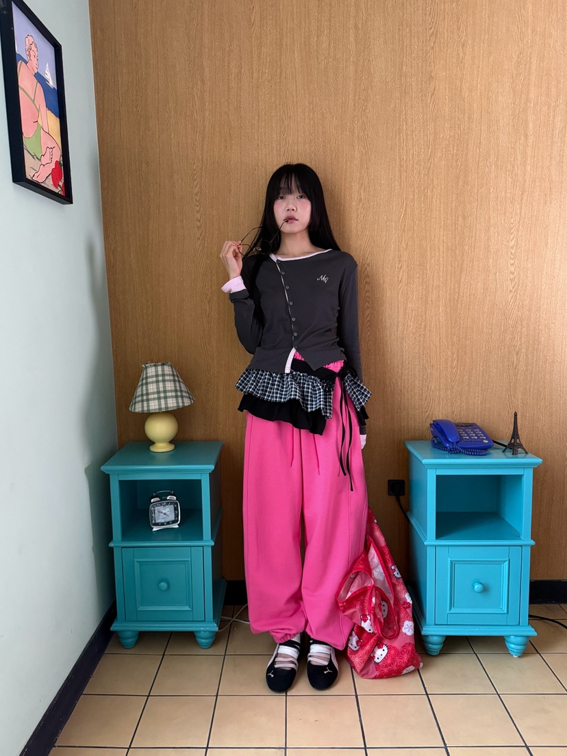 MORE THAN-P東大門實拍女士新款休閑職業人氣短裙春款腰帶MORE THAN短裙