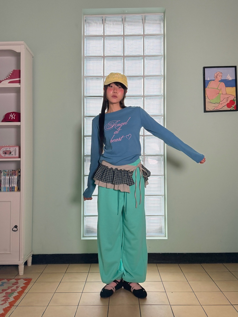 MORE THAN-P東大門實拍女士新款休閑職業人氣短裙春款腰帶MORE THAN短裙