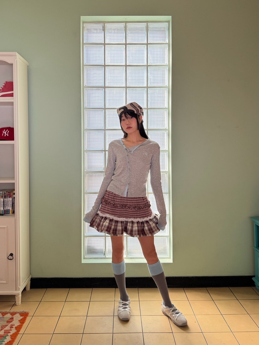 MORE THAN-P韓國直郵女裝新款推薦25秋冬時尚休閑短裙春款MORE THAN短裙