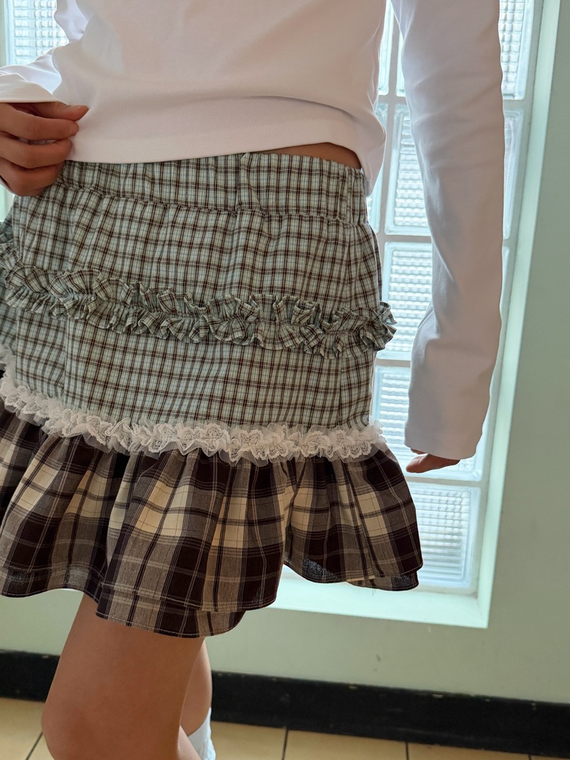 MORE THAN-P韓國直郵女裝新款推薦25秋冬時尚休閑短裙春款MORE THAN短裙