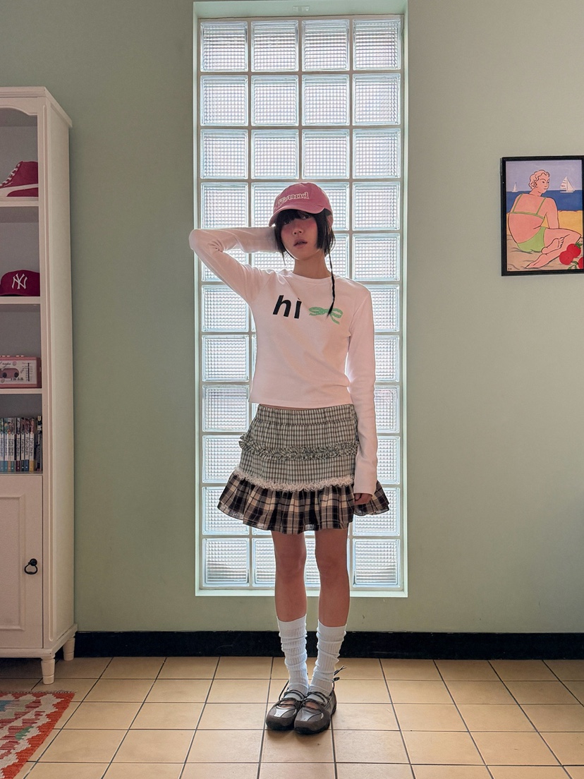 MORE THAN-P韓國直郵女裝新款推薦25秋冬時尚休閑短裙春款MORE THAN短裙