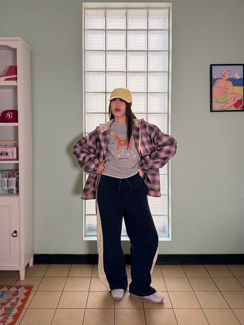 MORE THAN-P韓國直郵女裝新款休閑熱賣推薦長袖T恤春款MORE THAN長袖T恤