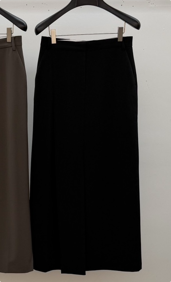 ID東大門直郵女士新品人氣25秋冬熱賣推薦休閑時尚長裙春款ID長裙圖色2黑色