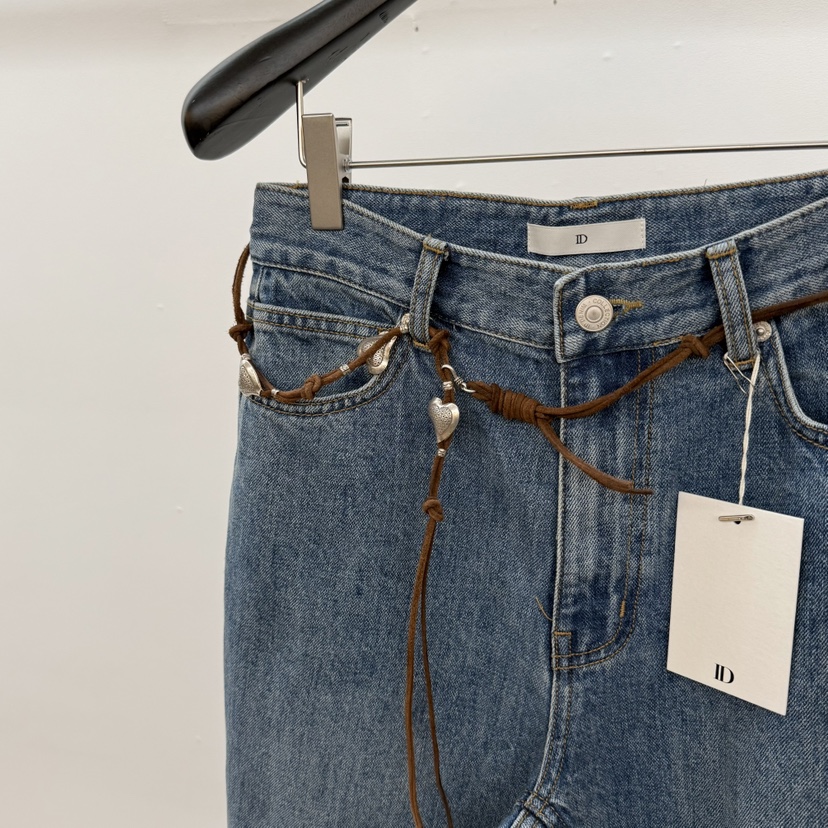 ID韓國代購女裝新款25秋冬熱賣推薦休閑職業腰帶腰帶麂皮ID腰帶