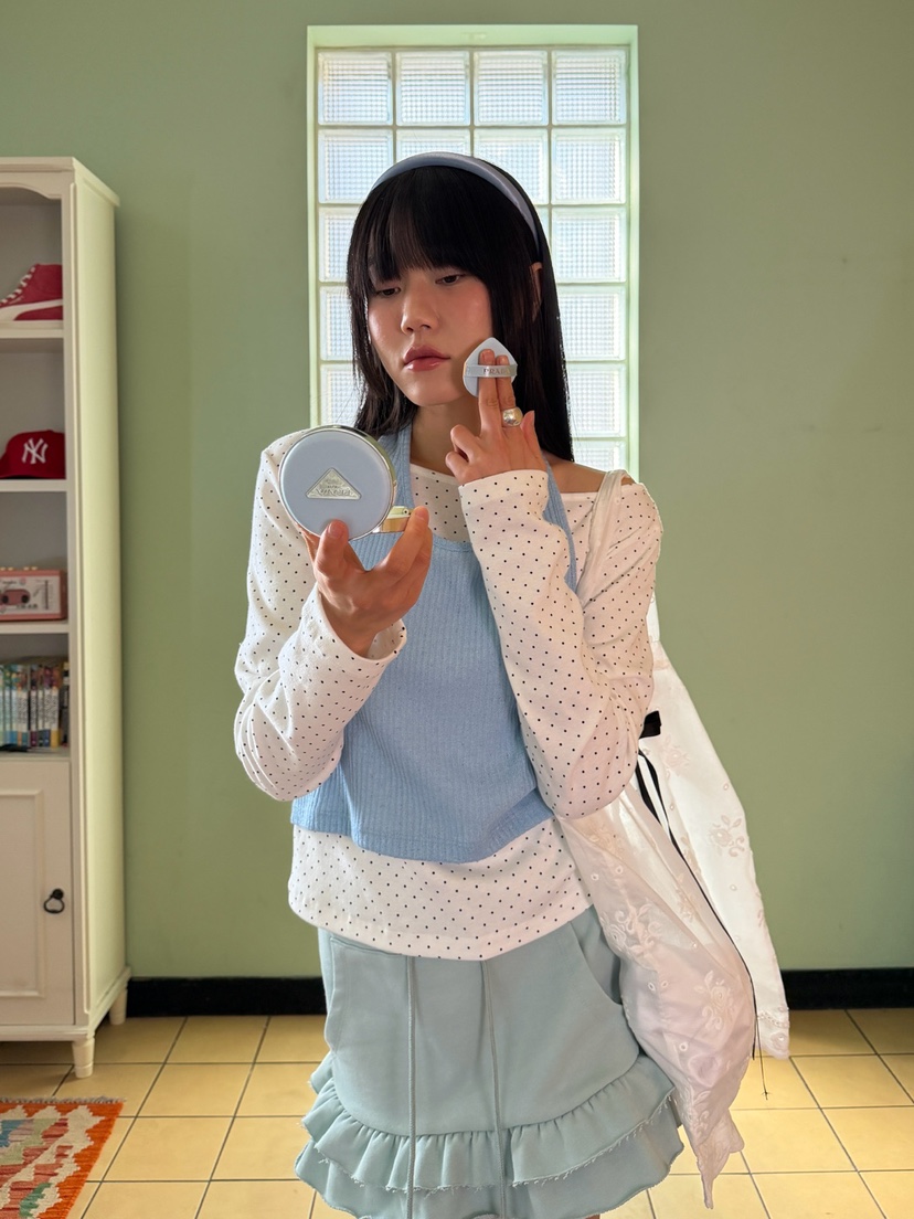 MORE THAN-P韓國代購女士新款時尚休閑長袖T恤假兩件春款MORE THAN長袖T恤