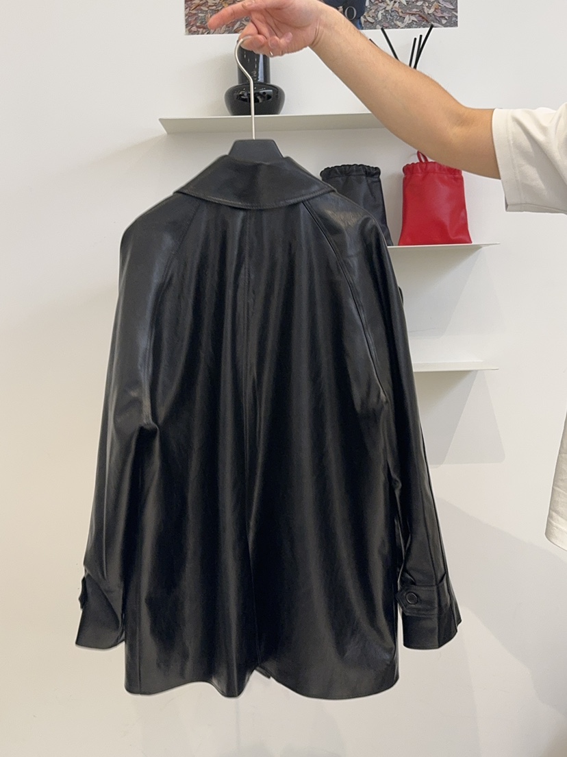 OSOO東大門實拍女士新品時尚推薦人氣職業休閑皮衣皮革春款OSOO皮衣