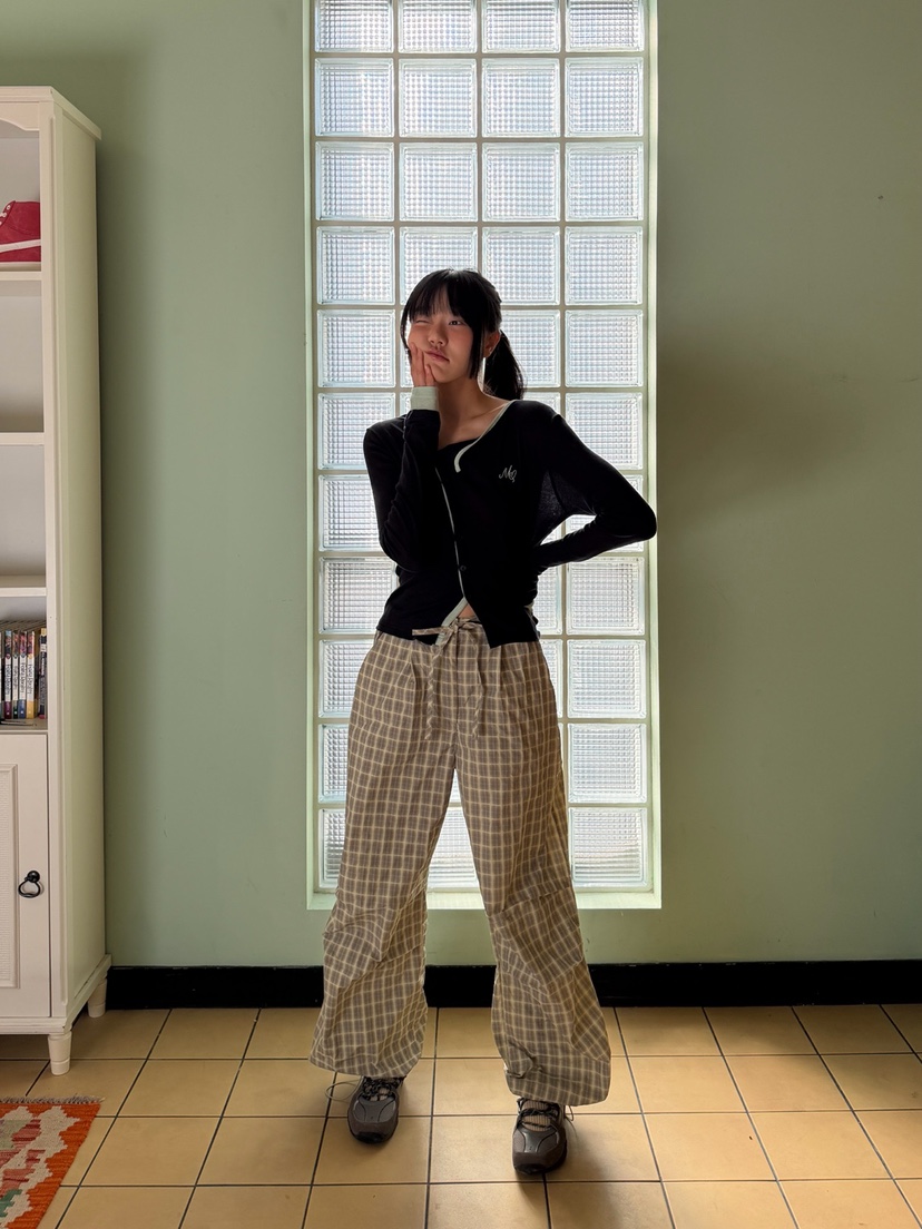 MORE THAN-P韓國直郵女裝新品熱賣推薦休閑人氣休閑褲春款MORE THAN休閑褲