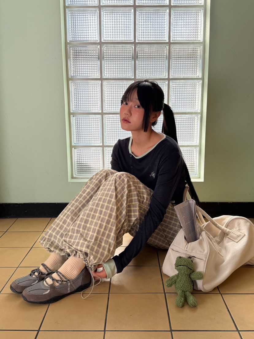 MORE THAN-P韓國直郵女裝新品熱賣推薦休閑人氣休閑褲春款MORE THAN休閑褲