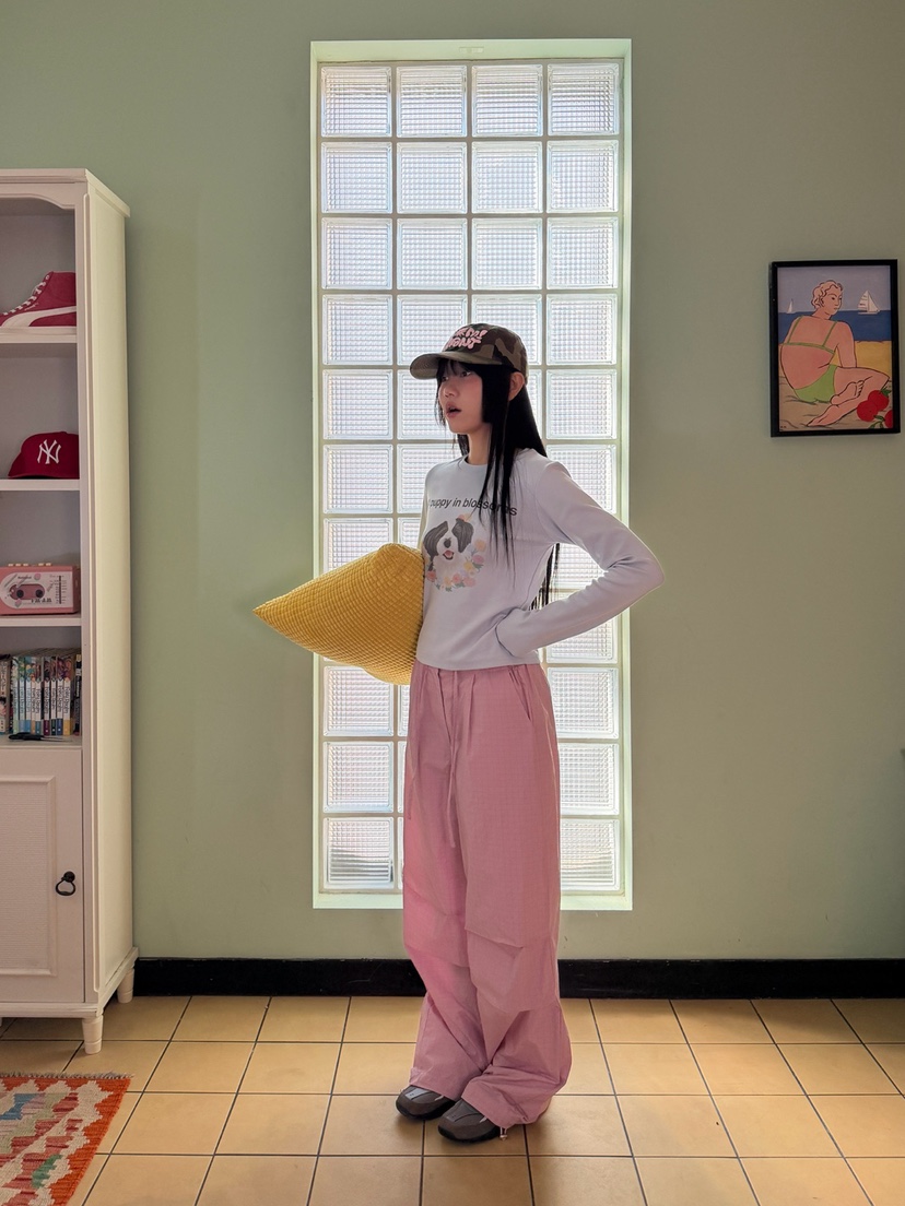 MORE THAN-P韓國直郵女裝新品熱賣推薦休閑人氣休閑褲春款MORE THAN休閑褲