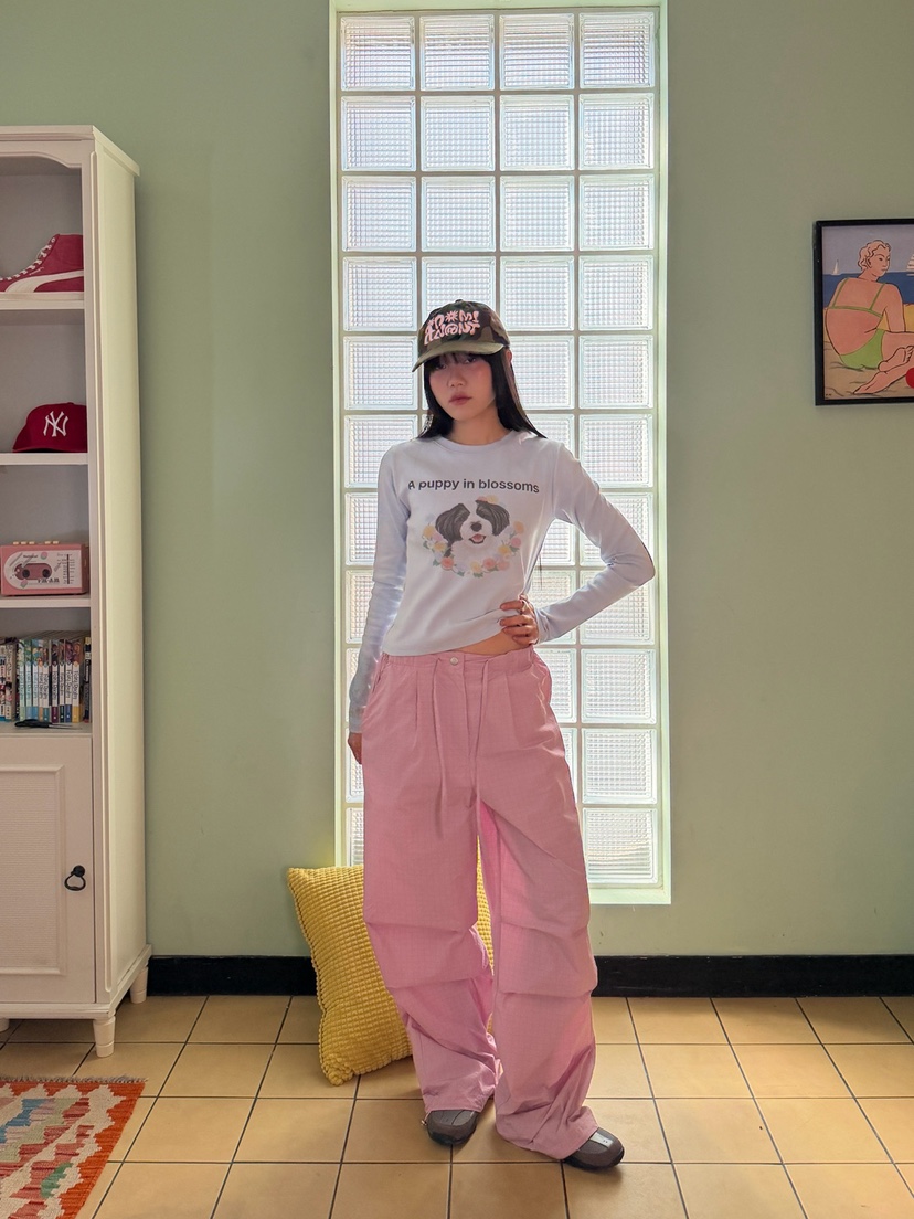 MORE THAN-P韓國直郵女裝新品熱賣推薦休閑人氣休閑褲春款MORE THAN休閑褲