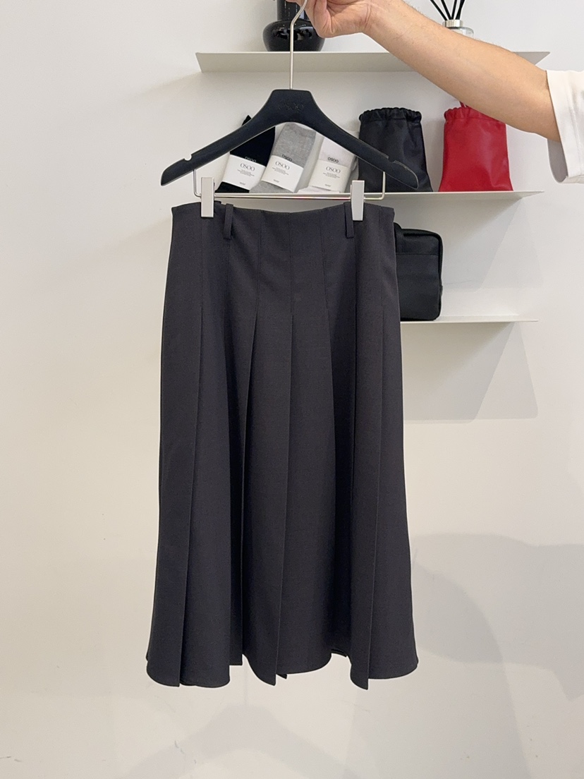 OSOO韓國直郵㊣女裝新款人氣真品26春夏職業半身裙中短裙春款OSOO半身裙/中短裙圖色2