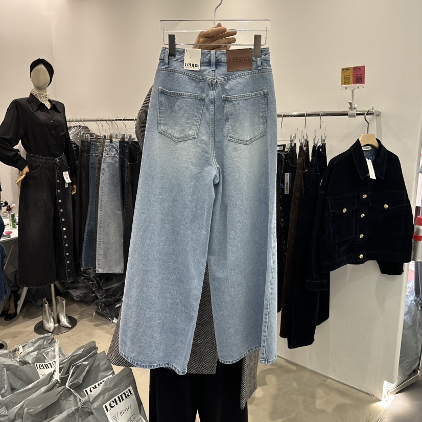 LEHNA㊣東大門實拍女士新款推薦真品人氣職業時尚熱賣牛仔褲LEHNA牛仔褲