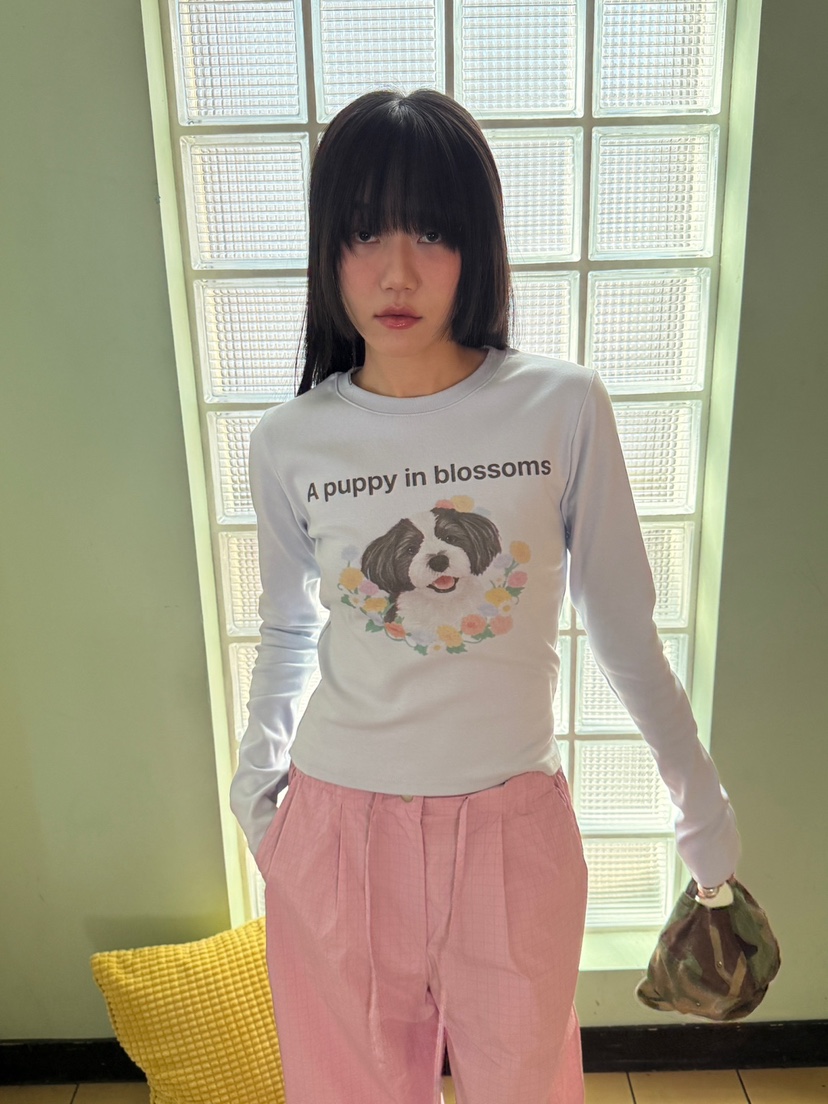 MORE THAN-P㊣東大門代購女士新款休閑職業時尚長袖T恤春款MORE THAN長袖T恤