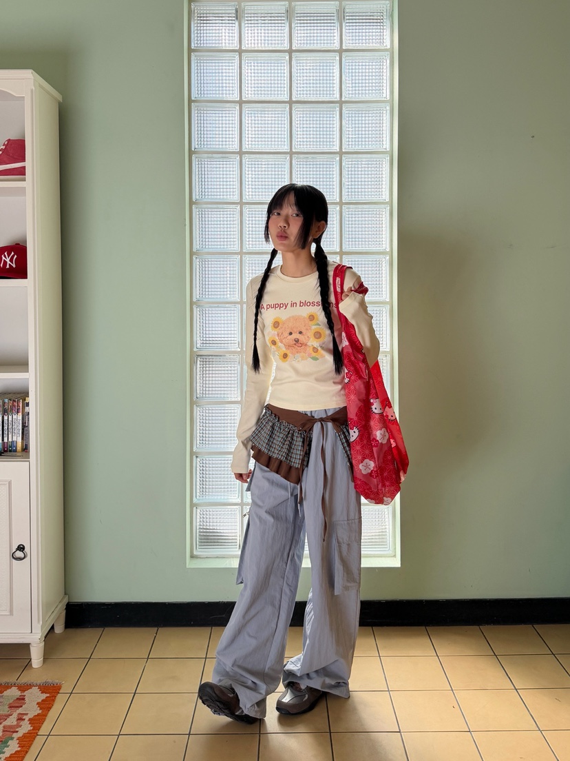 MORE THAN-P㊣東大門代購女士新款休閑職業時尚長袖T恤春款MORE THAN長袖T恤