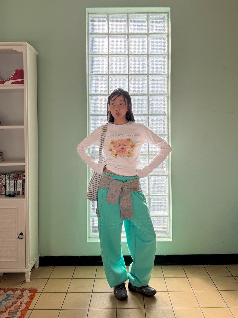 MORE THAN-P㊣東大門代購女士新款休閑職業時尚長袖T恤春款MORE THAN長袖T恤