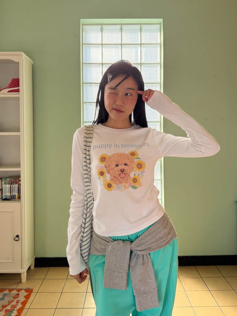 MORE THAN-P㊣東大門代購女士新款休閑職業時尚長袖T恤春款MORE THAN長袖T恤