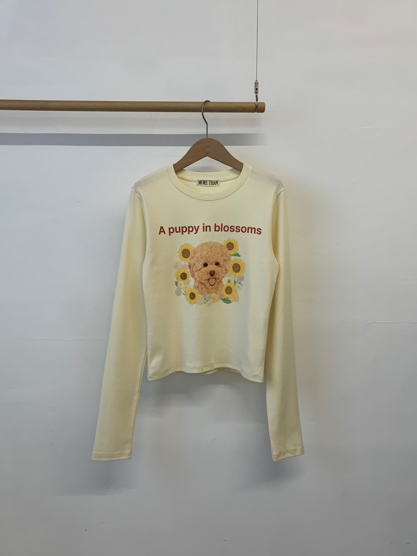 MORE THAN-P㊣東大門代購女士新款休閑職業時尚長袖T恤春款MORE THAN長袖T恤圖色2