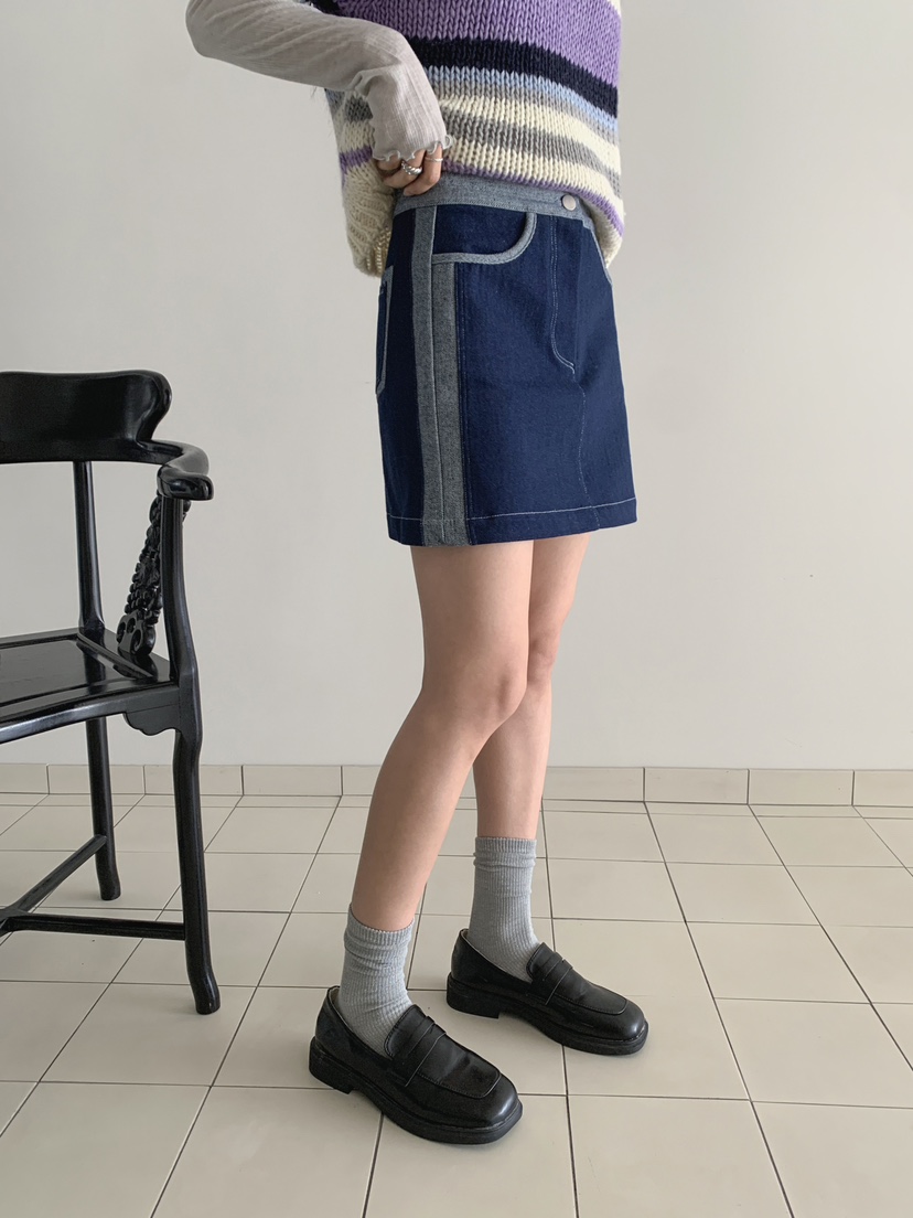 RE:OPENING㊣東大門代購女裝新款時尚熱賣真品職業26春夏短裙RE:OPENING短裙