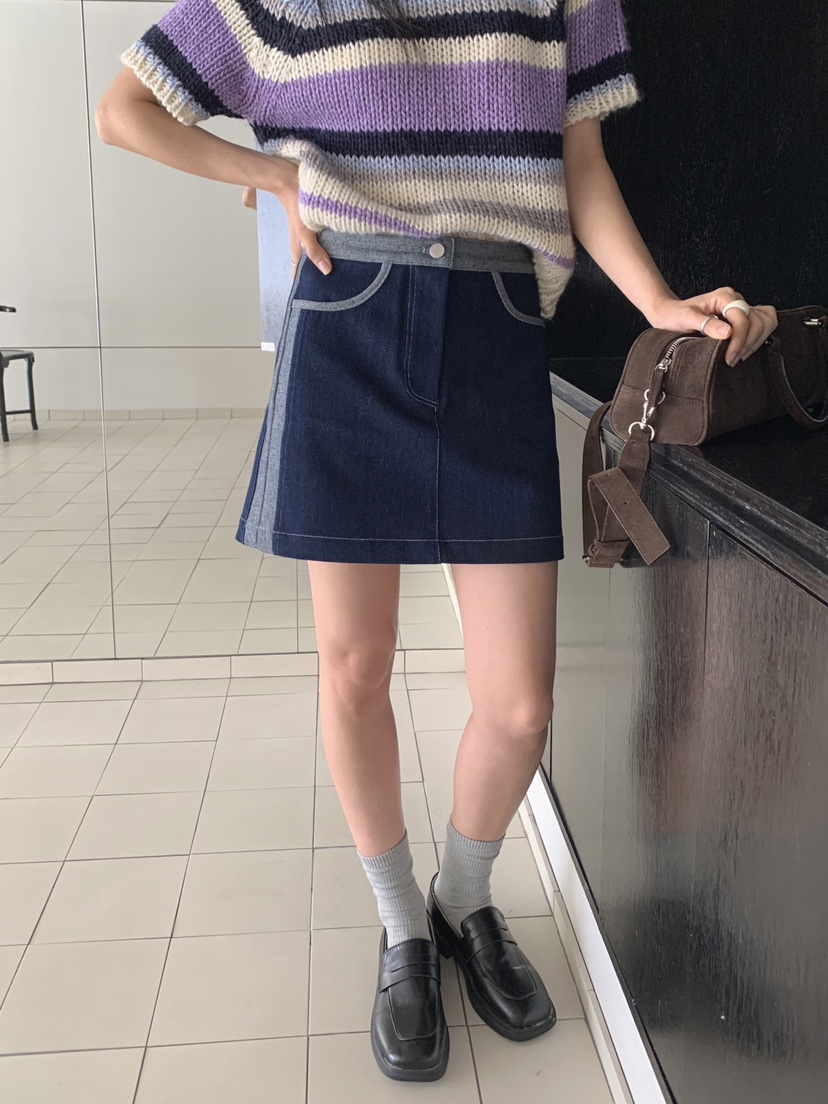 RE:OPENING㊣東大門代購女裝新款時尚熱賣真品職業26春夏短裙RE:OPENING短裙