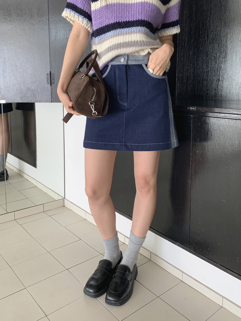 RE:OPENING㊣東大門代購女裝新款時尚熱賣真品職業26春夏短裙RE:OPENING短裙