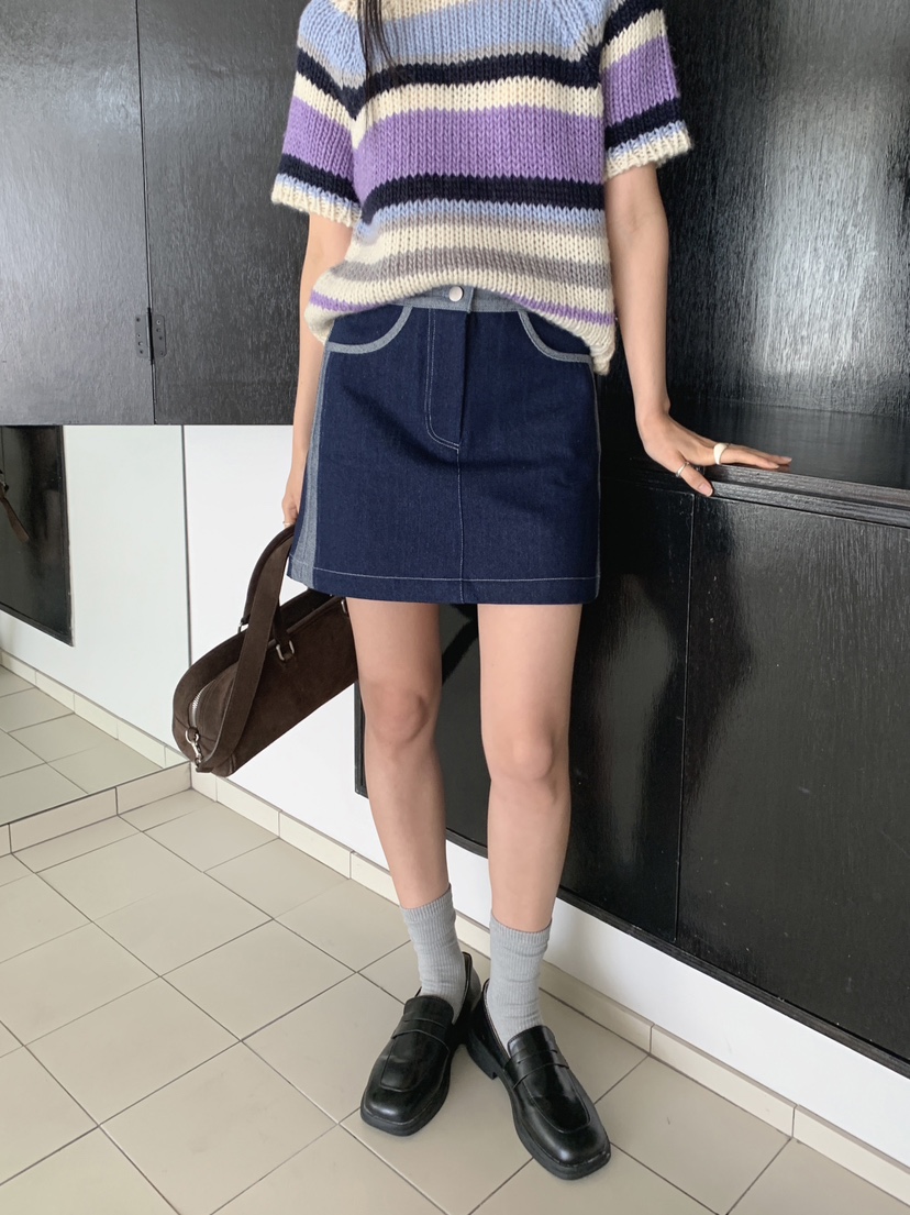 RE:OPENING㊣東大門代購女裝新款時尚熱賣真品職業26春夏短裙RE:OPENING短裙