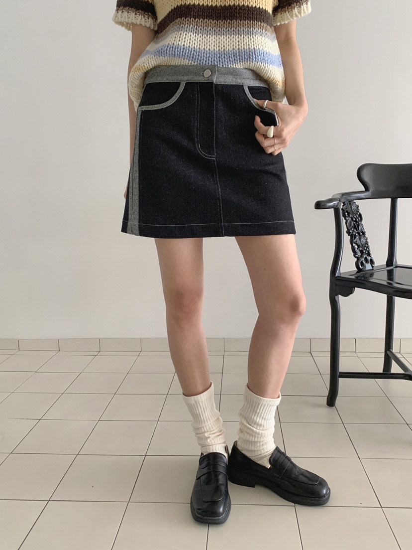 RE:OPENING㊣東大門代購女裝新款時尚熱賣真品職業26春夏短裙RE:OPENING短裙