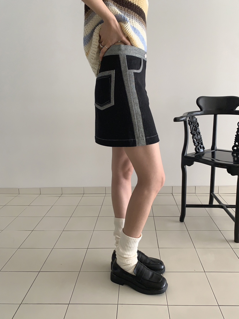 RE:OPENING㊣東大門代購女裝新款時尚熱賣真品職業26春夏短裙RE:OPENING短裙