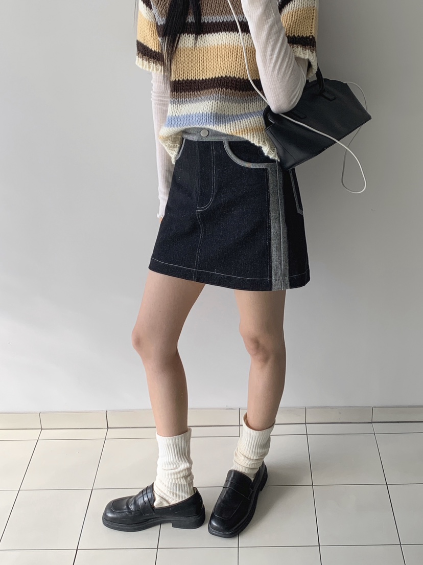 RE:OPENING㊣東大門代購女裝新款時尚熱賣真品職業26春夏短裙RE:OPENING短裙