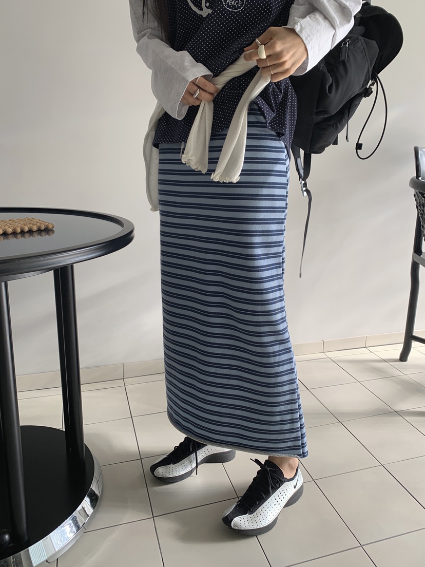 RE:OPENING韓國直郵㊣女士新品時尚職業熱賣休閑推薦真品長裙RE:OPENING長裙