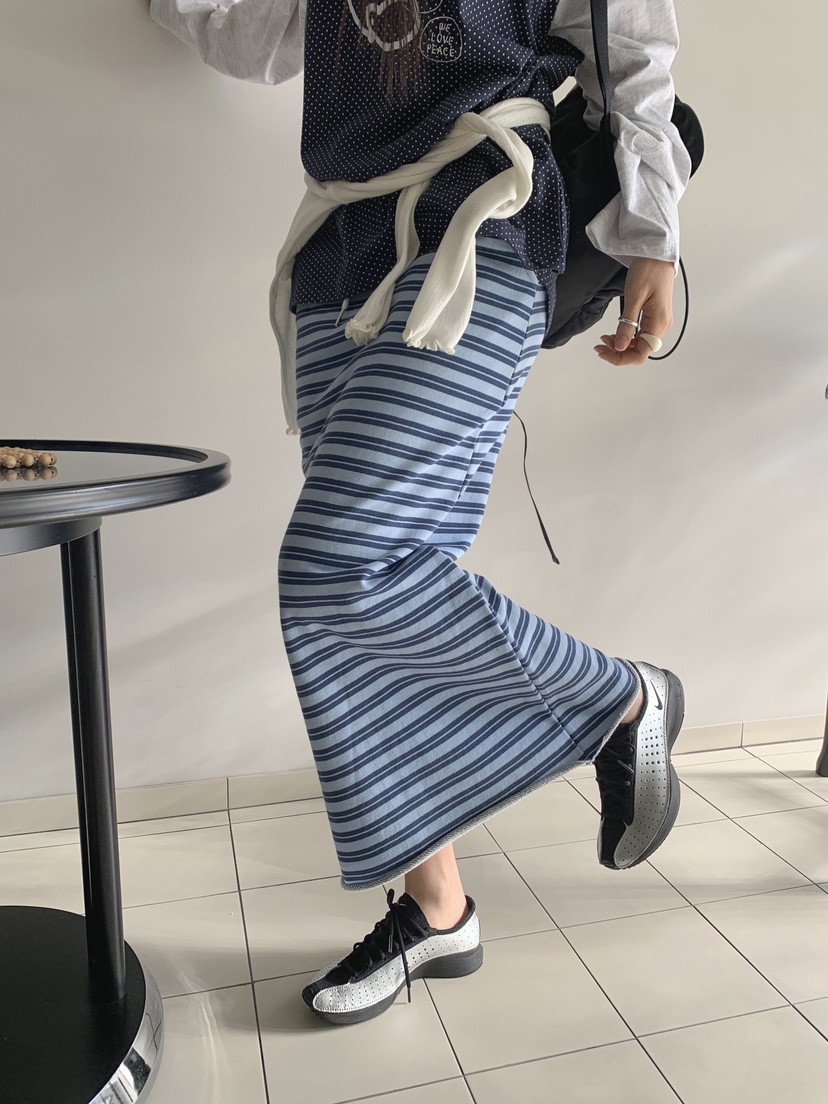 RE:OPENING韓國直郵㊣女士新品時尚職業熱賣休閑推薦真品長裙RE:OPENING長裙