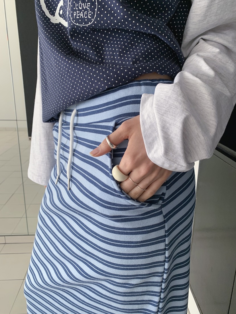 RE:OPENING韓國直郵㊣女士新品時尚職業熱賣休閑推薦真品長裙RE:OPENING長裙