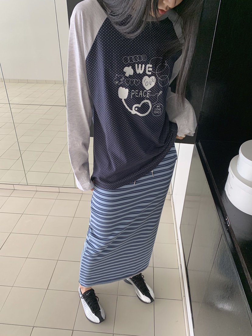 RE:OPENING韓國直郵㊣女士新品時尚職業熱賣休閑推薦真品長裙RE:OPENING長裙