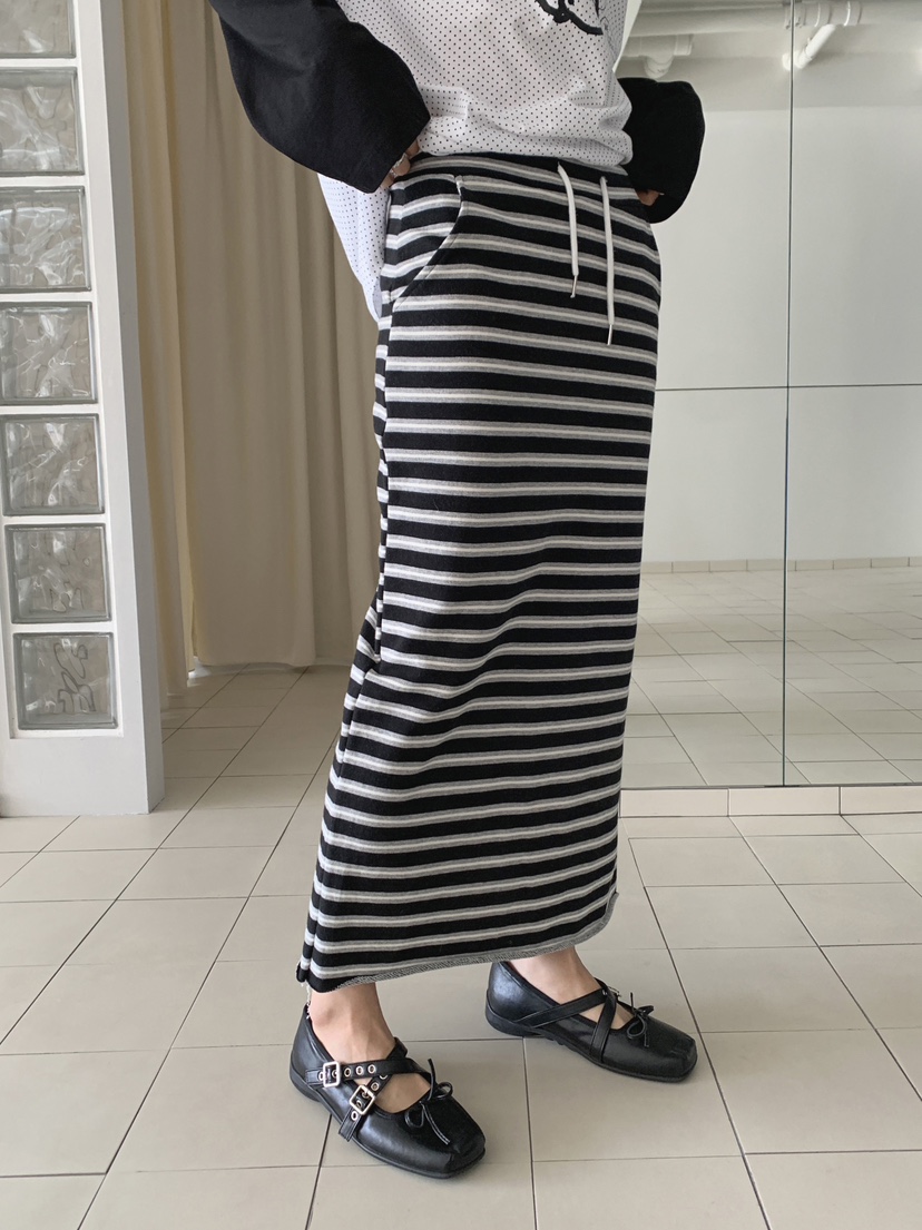 RE:OPENING韓國直郵㊣女士新品時尚職業熱賣休閑推薦真品長裙RE:OPENING長裙