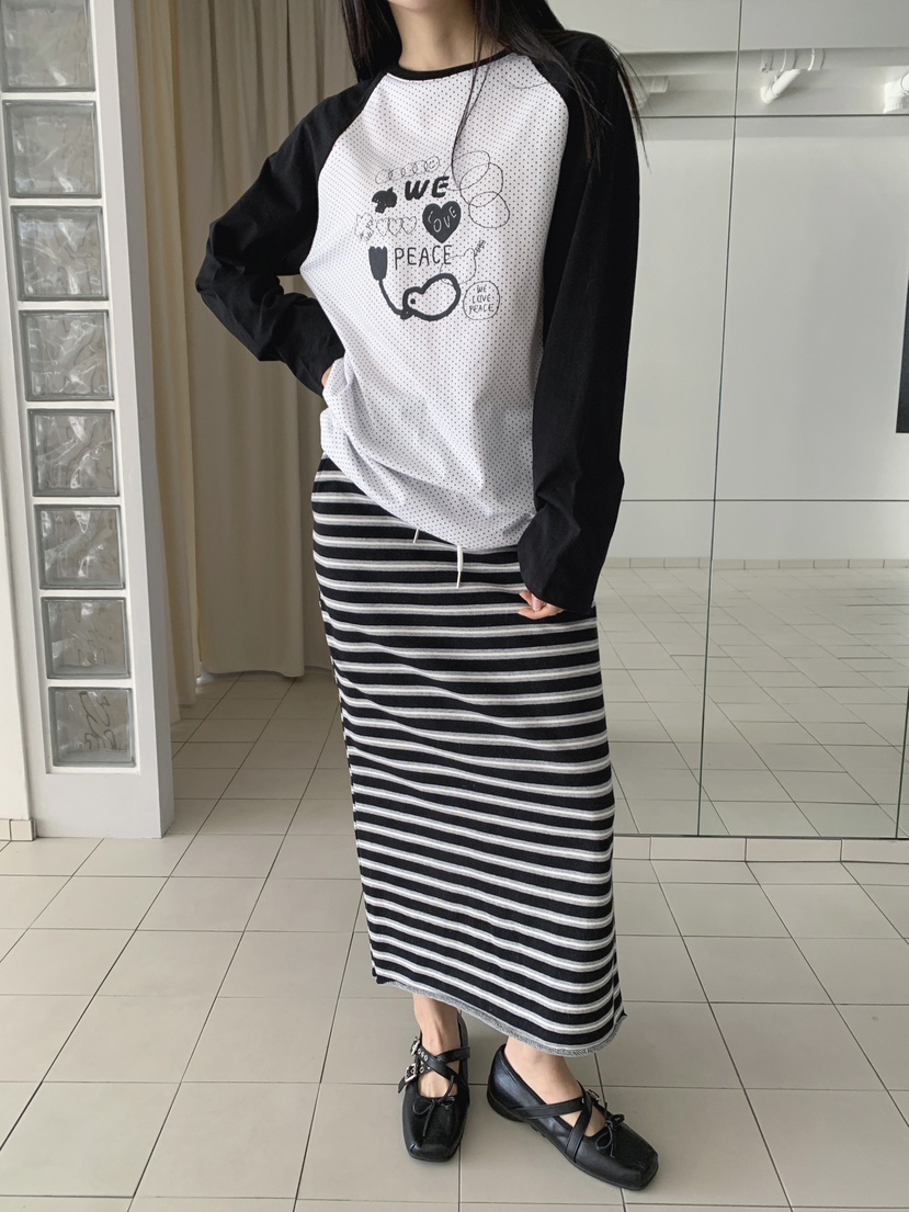 RE:OPENING韓國直郵㊣女士新品時尚職業熱賣休閑推薦真品長裙RE:OPENING長裙