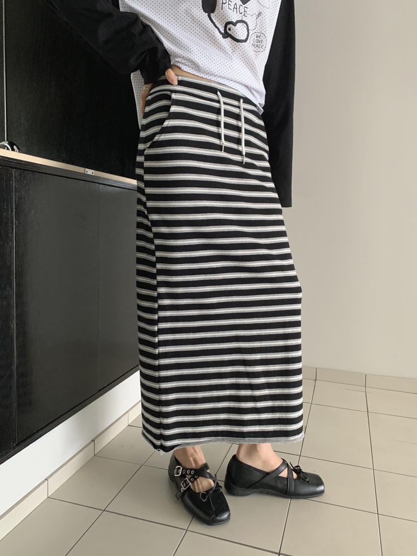 RE:OPENING韓國直郵㊣女士新品時尚職業熱賣休閑推薦真品長裙RE:OPENING長裙