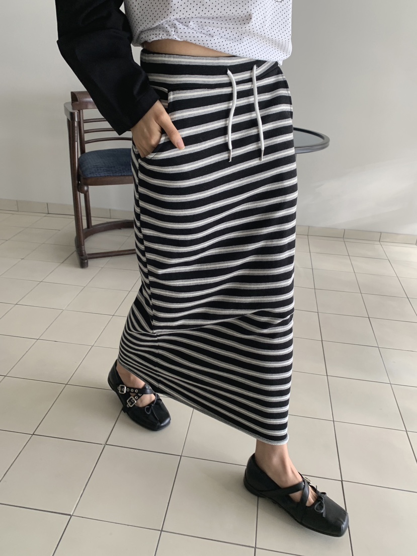 RE:OPENING韓國直郵㊣女士新品時尚職業熱賣休閑推薦真品長裙RE:OPENING長裙