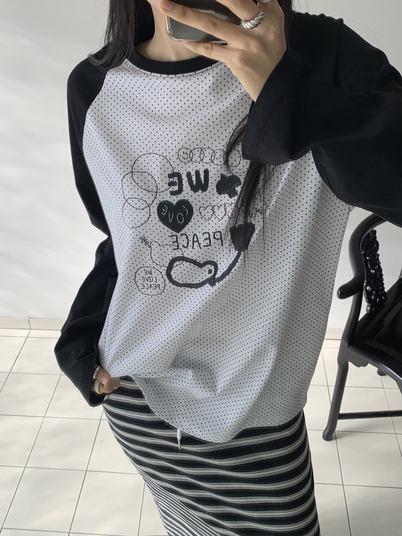 RE:OPENING㊣東大門代購女裝新品人氣時尚職業真品推薦長袖T恤RE:OPENING長袖T恤