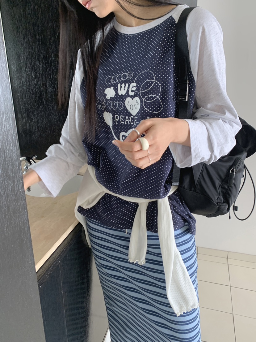 RE:OPENING㊣東大門代購女裝新品人氣時尚職業真品推薦長袖T恤RE:OPENING長袖T恤