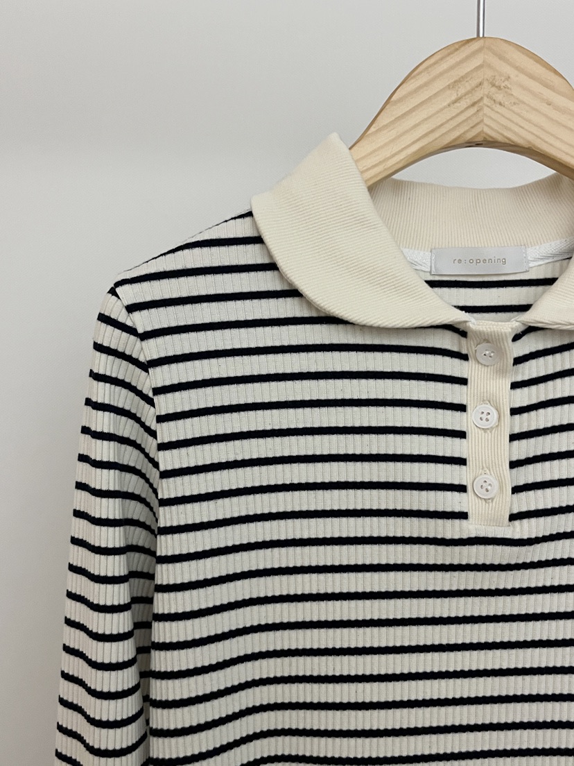 RE:OPENING韓國代購㊣女裝新款熱賣真品職業休閑推薦長袖T恤RE:OPENING長袖T恤