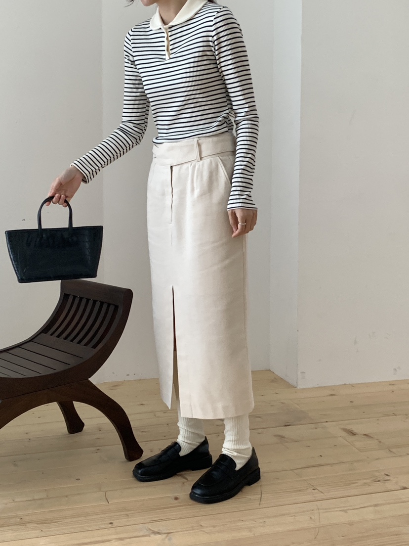 RE:OPENING韓國代購㊣女裝新款熱賣真品職業休閑推薦長袖T恤RE:OPENING長袖T恤