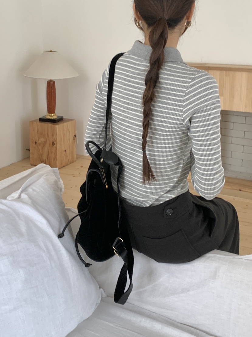 RE:OPENING韓國代購㊣女裝新款熱賣真品職業休閑推薦長袖T恤RE:OPENING長袖T恤