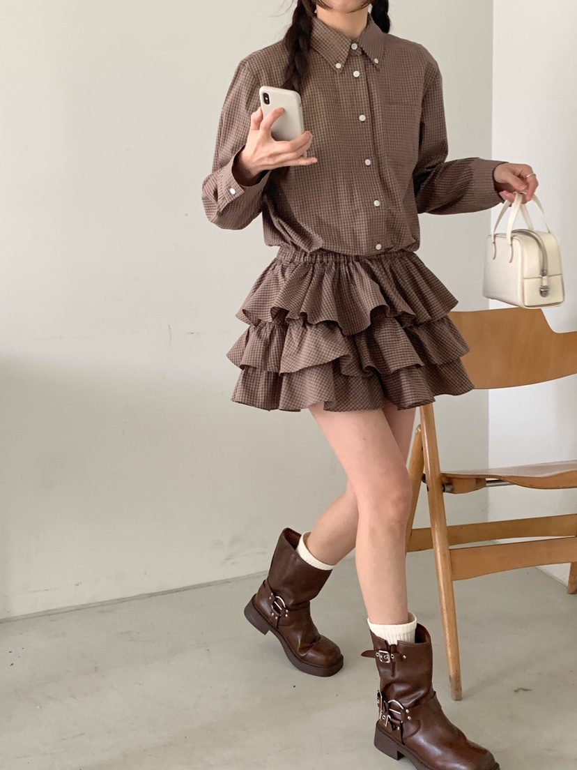 RE:OPENING韓國代購㊣女裝新品職業26春夏時尚人氣推薦連衣裙RE:OPENING連衣裙