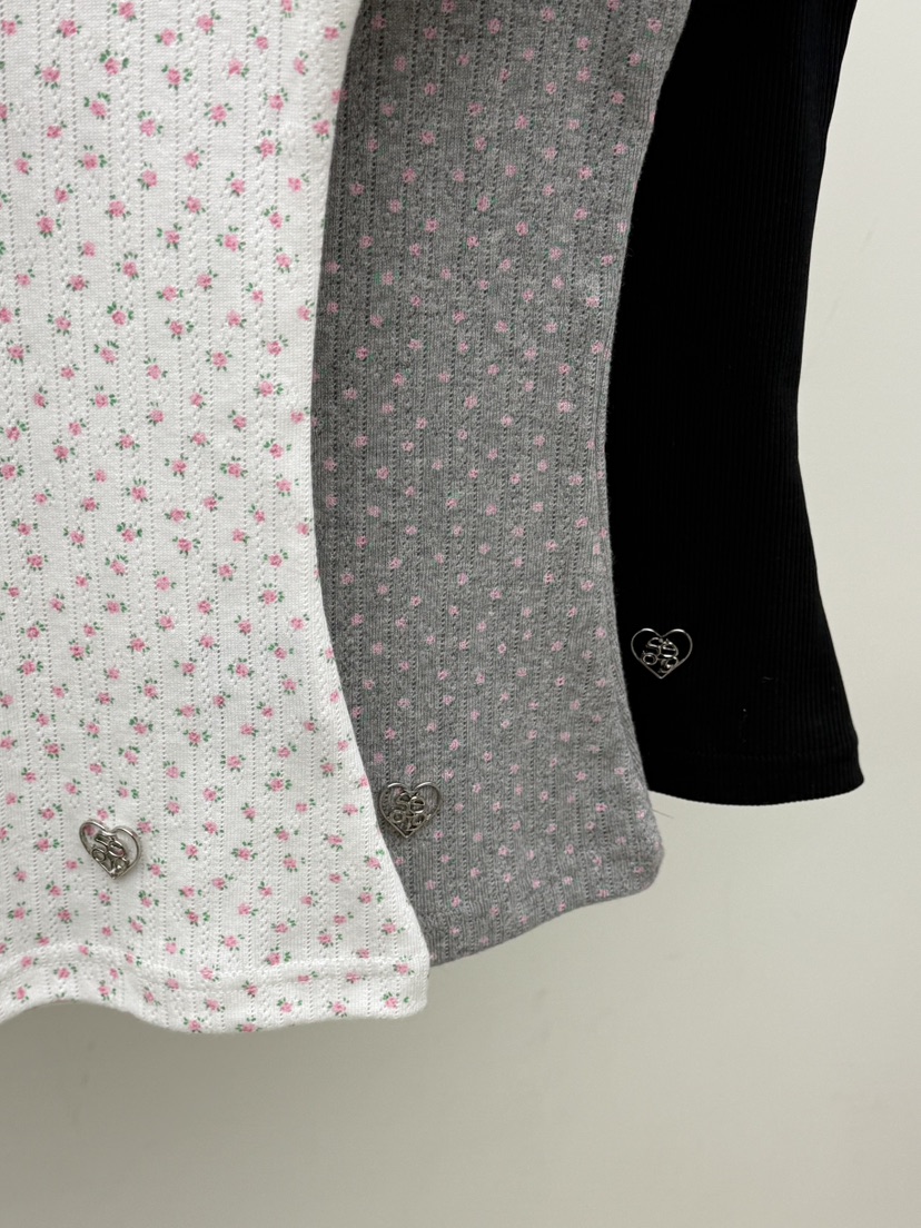 SEOLO東大門直郵㊣女士新款休閑人氣26春夏熱賣時尚T恤紐扣Seolo seoulT恤